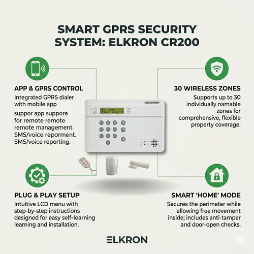 Elkron kit cr200 - kit, gprs